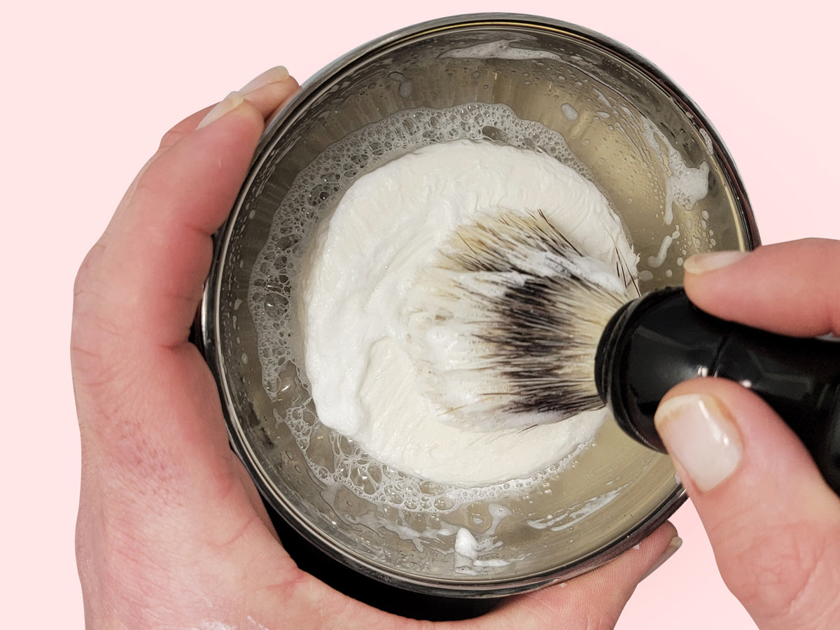 Shea Butter & Clay Shaving Soap "Spiced Rum"